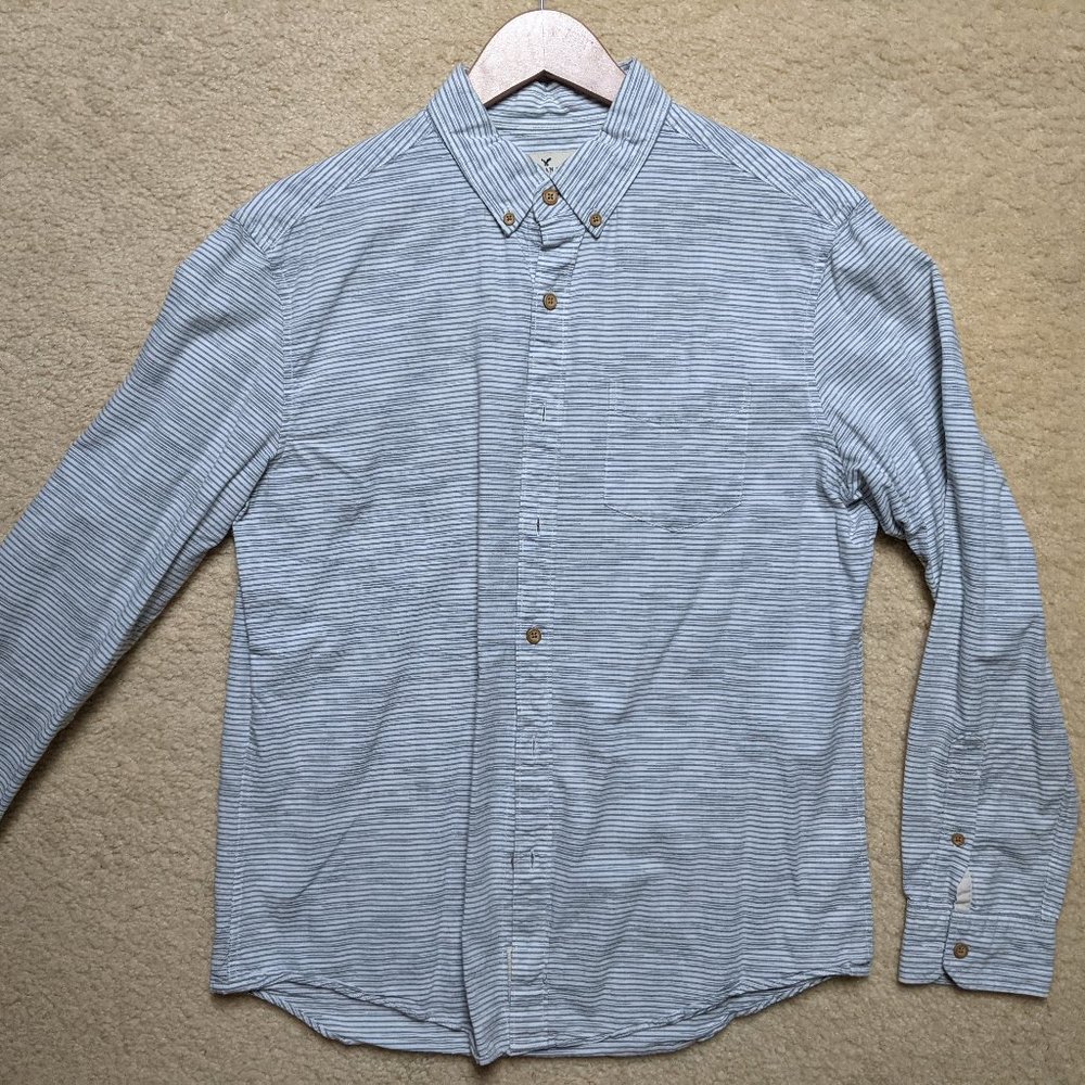 Men's American Eagle button down long sleeve, M